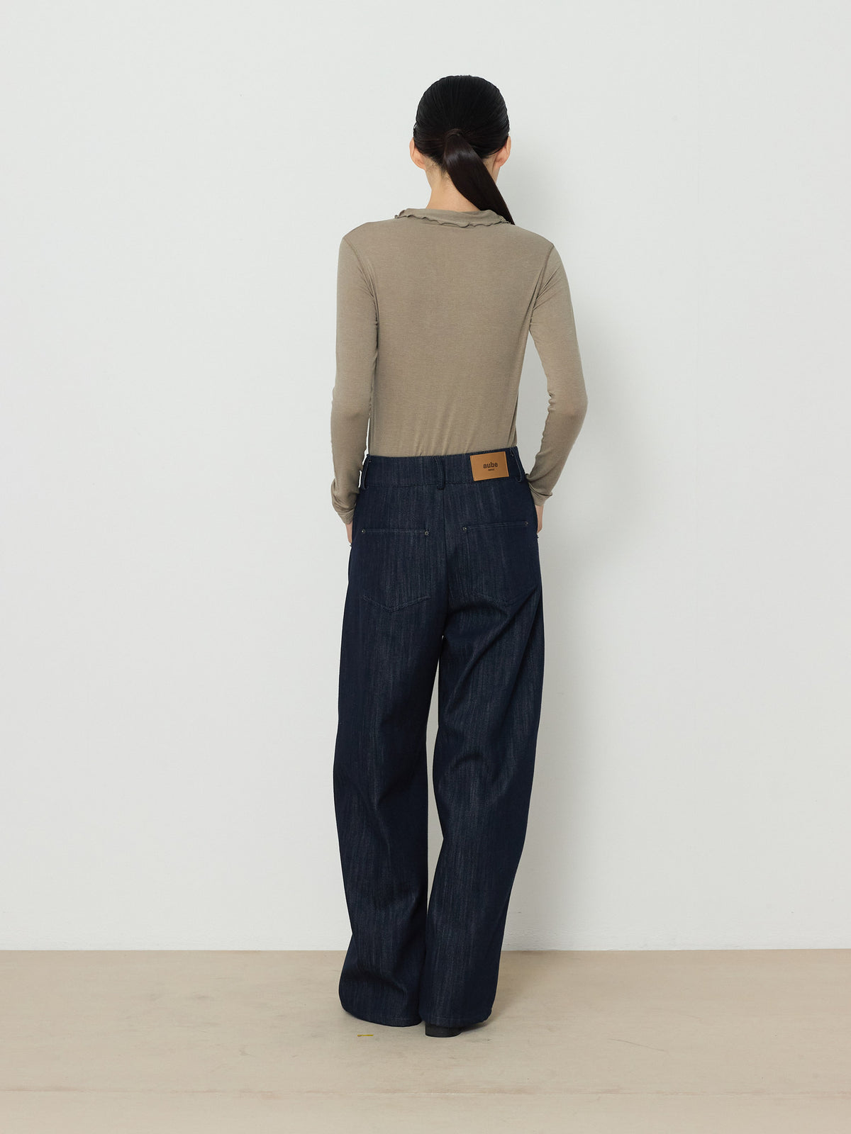 BARREL DENIM PANTS [INDIGO] 4