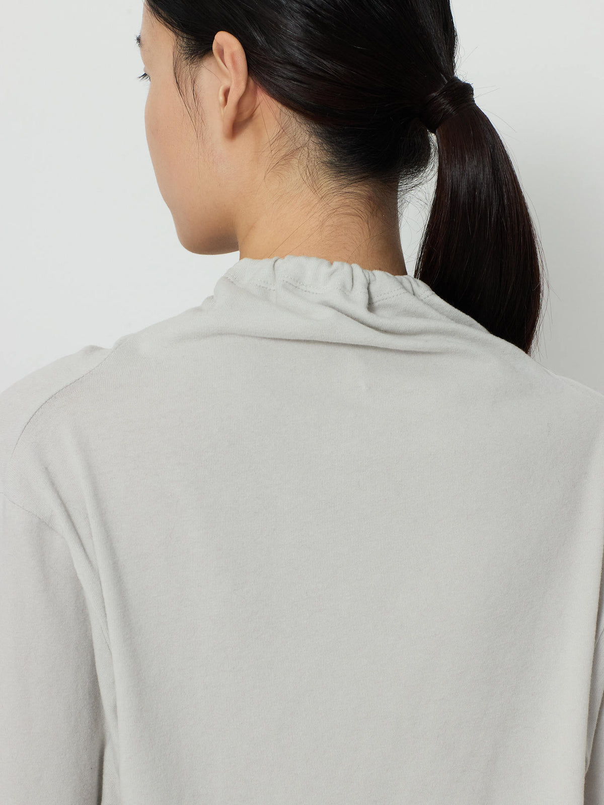 STRING HIGHNECK TOP [LIGHT GRAY] 10