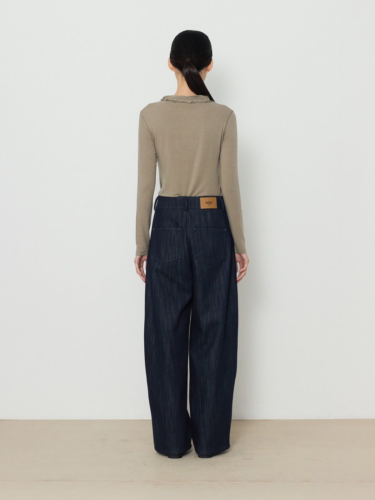 BARREL DENIM PANTS [INDIGO] 5