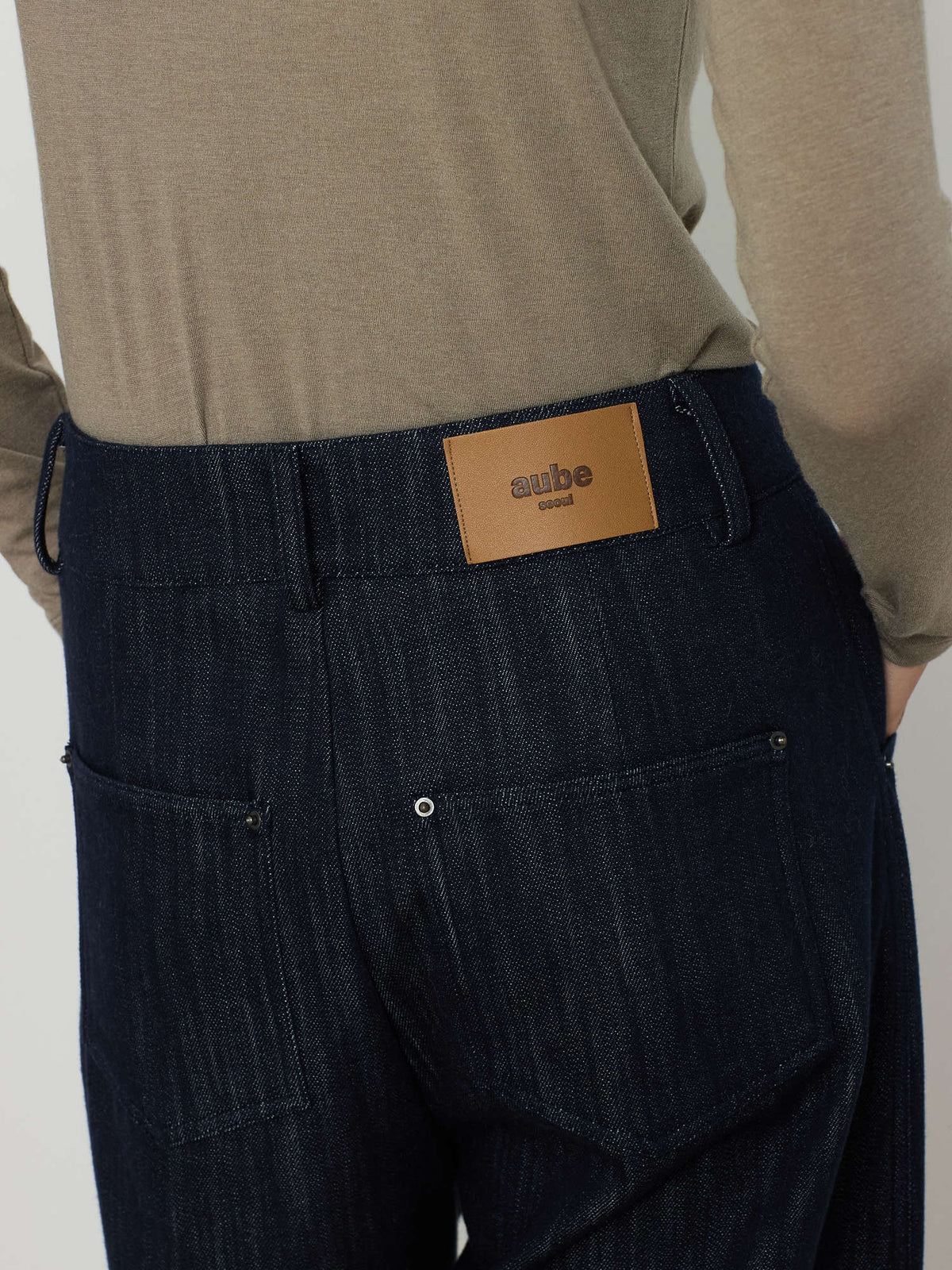 BARREL DENIM PANTS [INDIGO] 13
