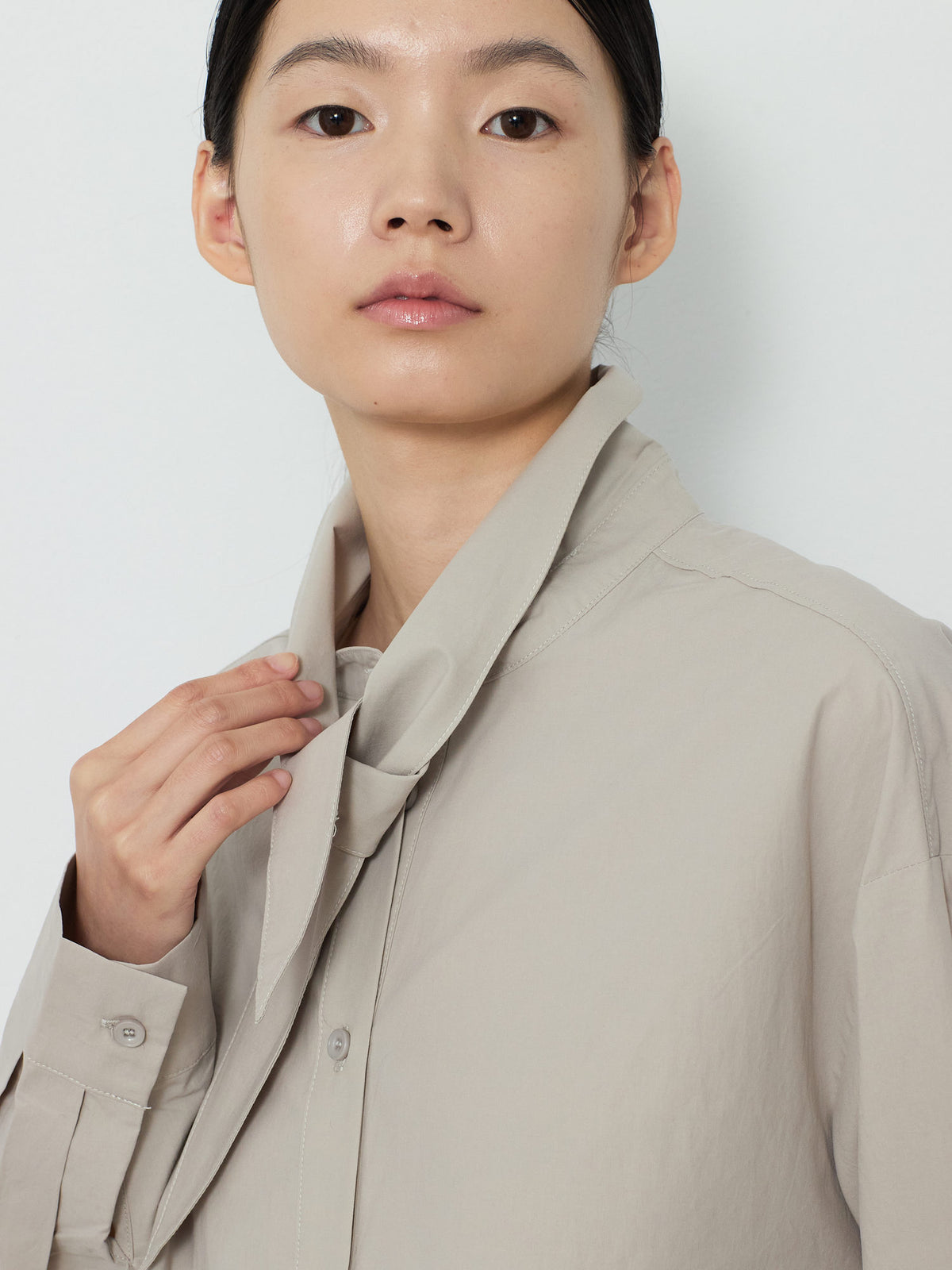 WAVE TIE SHIRTS [LIGHT KHAKI] 8