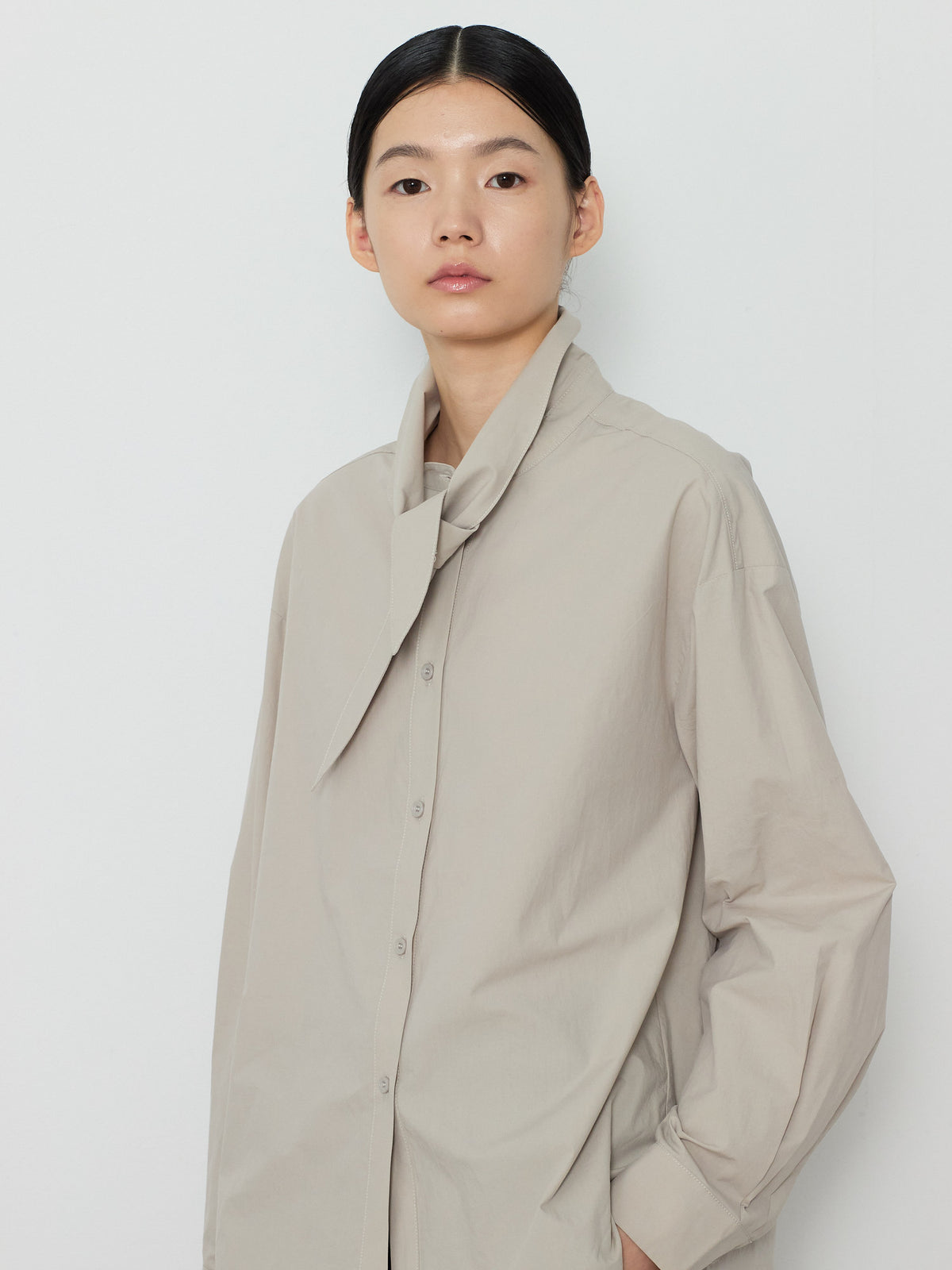 WAVE TIE SHIRTS [LIGHT KHAKI] 6