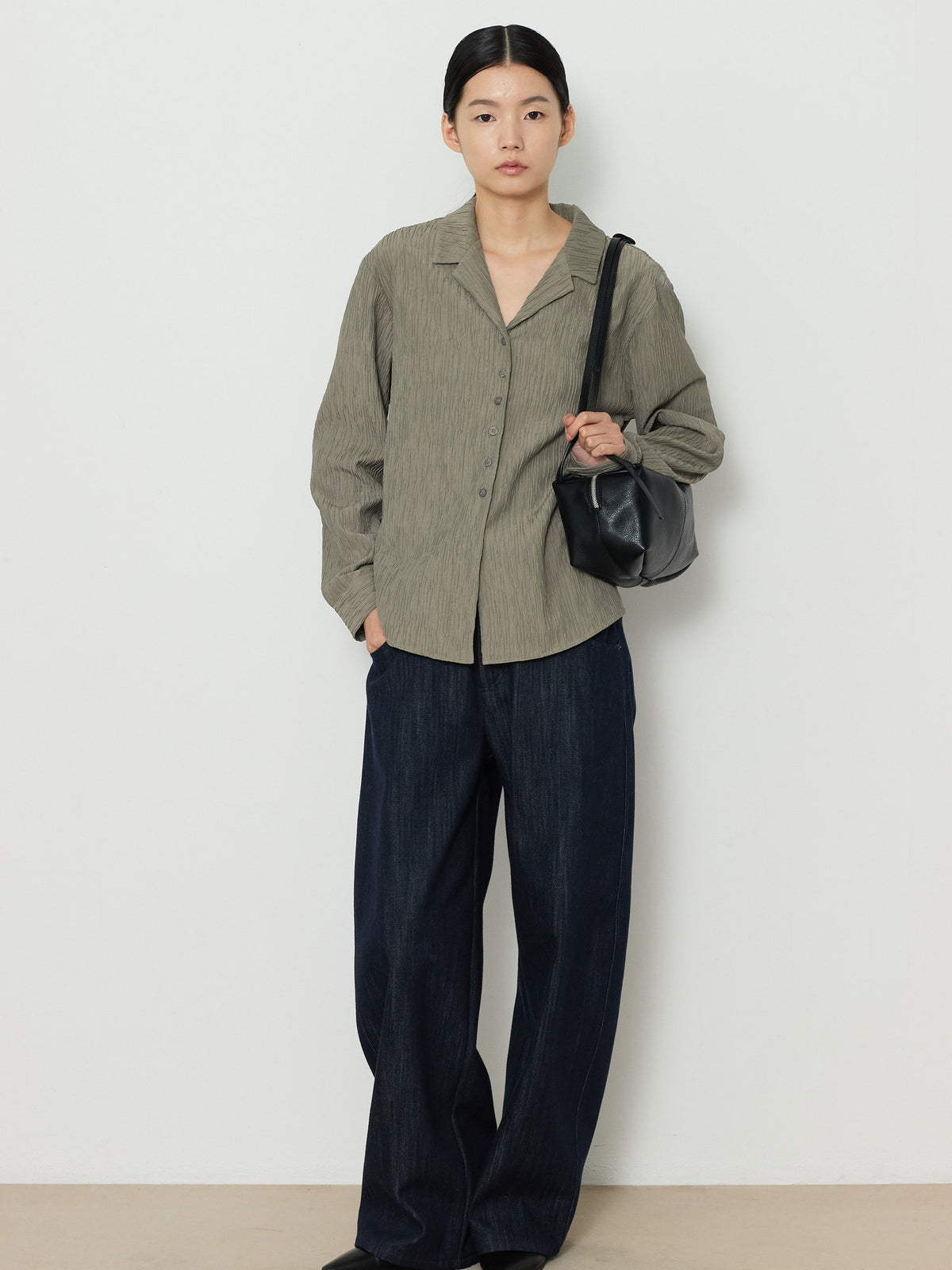 BARREL DENIM PANTS [INDIGO] 22